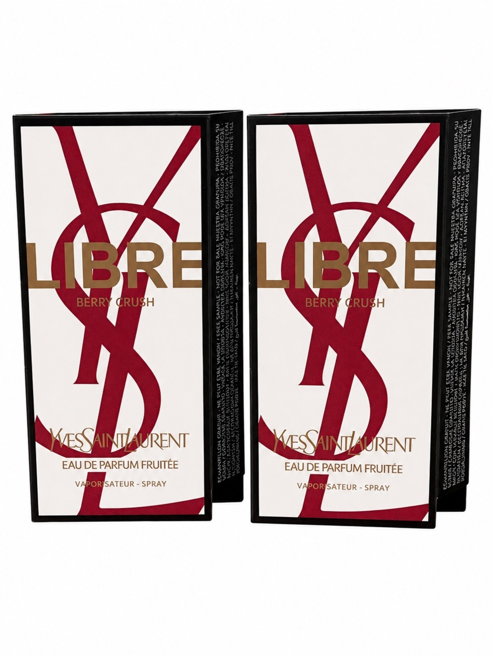 2 YSL Libre Berry Crush Eau de Parfum Sample Spray’s-NWT